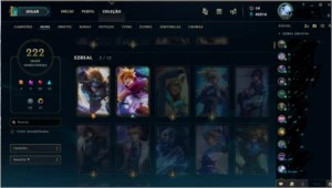 Conta lol full champ, 212 skins (ultimates e outras boas ) - League of Legends