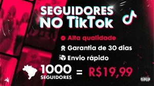 ✨Seguidores Brasileiros No Tiktok 1K Por R$19,99 | Garantia - Redes Sociais