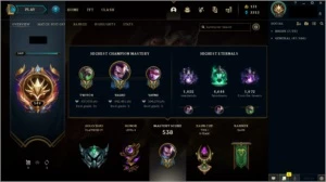 CONTA PLATINA 161 SKINS 285 ICONES NUNCA TOMOU BAN 2015 - League of Legends LOL