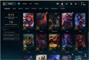 Conta prata 4 - League of Legends LOL