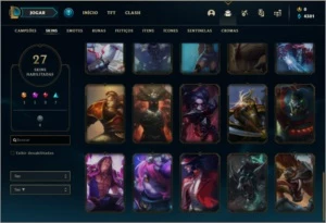 Conta prata 4 - League of Legends LOL