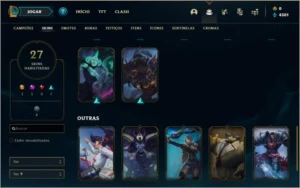 Conta prata 4 - League of Legends LOL