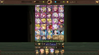 Conta 7Ds Grand Cross - Conta Iniciante Com Odin + 678 Dimas - Seven Deadly Sins