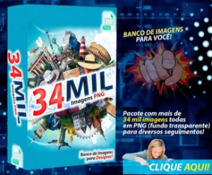 Pack com 34 Mil Imagens em PNG - Outros