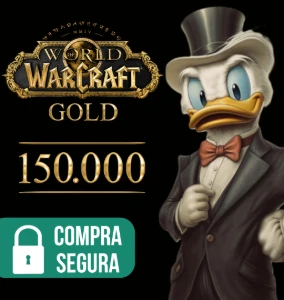 Gold WoW Retail 150k Entrega em Todos os Servers WoW Gold