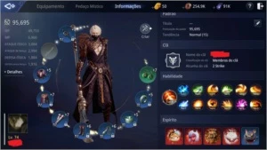 Conta MIR4 Lanceiro level 74 95k de Power