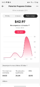 Conta Tiktok Monetizada, sem advertência, Jogos em geral - Redes Sociais