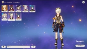 AR 7 bennet + xiangling + barbara +  Xingqiu - Genshin Impact