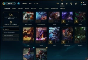 conta d4 60%wr 110$ - League of Legends LOL