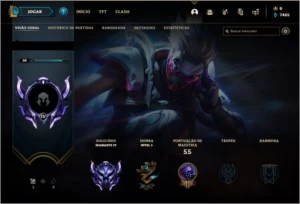 CONTA PLATINA 4 SOLO/Q | Platina 2 TFT | 43.305 E.A - League of Legends LOL