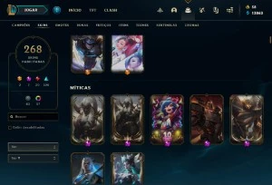 Conta challenger - League of Legends LOL