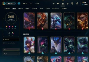 Conta challenger - League of Legends LOL
