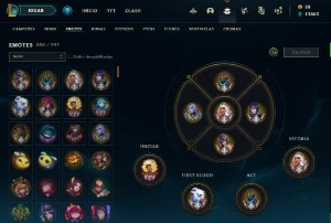 Conta challenger - League of Legends LOL
