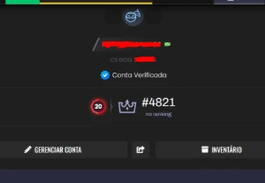 Conta Prime Level 20 Gc Gamers Club - Counter Strike CS