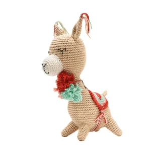 Lhama em amigurumi - Artesanato e Personalizados
