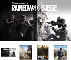 RAINBOW SIX + 3 JOGOS (CONTA) - Outros