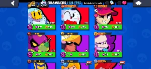 Conta brawl stars com passe da temporada e 2 lendários
