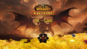 WOW Cataclysm - 1k Gold - Blizzard