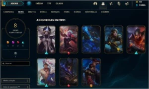 CONTA DIAMANTE 3 - League of Legends LOL