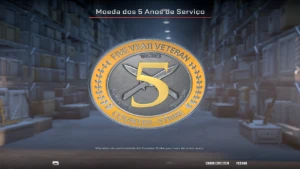 Conta Steam Com Medalha De 5 Anos Cs2 - Counter Strike