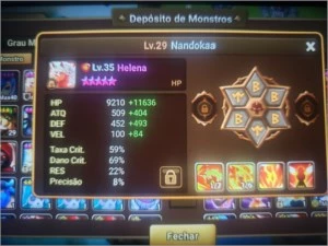 Conta pra começo de conteúdos tem nat5 bons - Summoners War