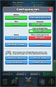 Conta Clash Royale Arena Lendaria Nv 10
