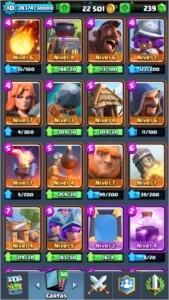 Conta Clash Royale Arena Lendaria Nv 10
