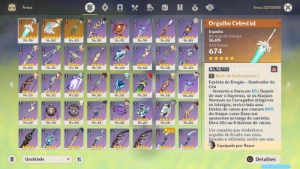 account lvl.56 with 14 t5 - Genshin Impact