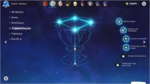 Conta Genshin impact Diluc, barbara C4, beidou [Rank 26]