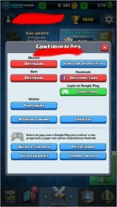 Clash Royale- 3 lendárias- muda de nome