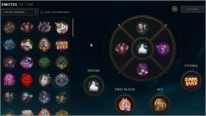 Conta League of Legends - Todos os campeões LOL