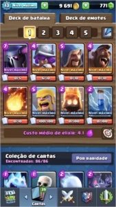 Conta Clash Royale - nível máximo