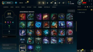 Conta LOL LVL 32 | 128 Campeões| 86 Skins |UNRANKED| 2013 - League of Legends