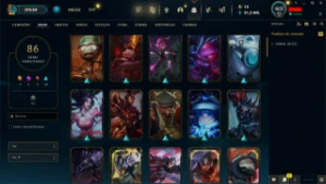 Conta LOL LVL 32 | 128 Campeões| 86 Skins |UNRANKED| 2013 - League of Legends