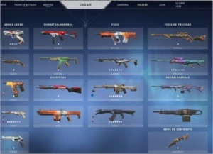 Conta de Valorant, SKINS RARICIMAS