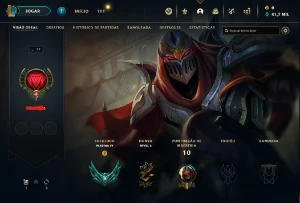 Conta Lol Platina 4 [E-Mail Não Confirmado] Pronta Entrega - League of Legends