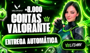 +8 MIL LOGIN E SENHA | CONTAS VALORANT | ENTREGA AUTOMÁTICA