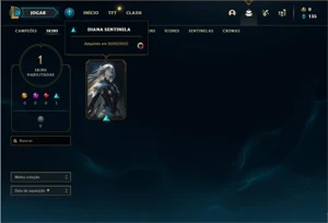 Conta ouro 4 com 27 Champs e 1 Skin - League of Legends LOL