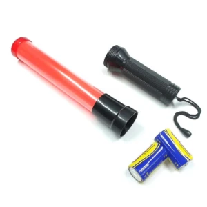 Bastão Sinalizador De Trânsito Vermelho Led 41cm Lanterna - Products