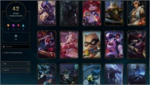 CONTA LOL LVL 200+ 105CHAMPS 42Skins SMURF - League of Legends