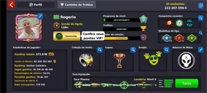 Conta 8ball polo 20 lendas e 42b - Outros