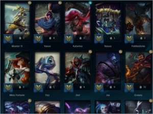 CONTA PLATINA 4 PRA SAIR LOGO - League of Legends LOL