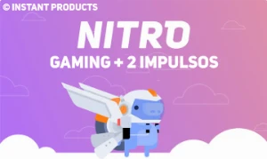 Discord Nitro Gaming 3 Mêses + 6 Impulsos - Outros