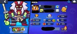 Conta Brawl Stars 2019 -69K Troféus- Várias Skins