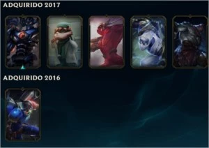 Conta League of legends LOL