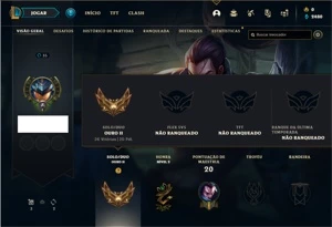 Conta ouro 2 com 31 Champs e 2 Skins + 14 Fragmentos de Skin - League of Legends LOL