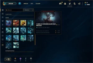 Conta ouro 2 com 31 Champs e 2 Skins + 14 Fragmentos de Skin - League of Legends LOL