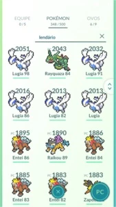 Conta lvl 37 Amarela - Pokémon