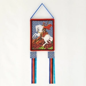 Estandarte de Santo - São Jorge - Artesanato e Personalizados