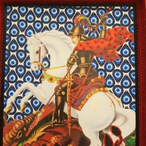 Estandarte de Santo - São Jorge - Artesanato e Personalizados